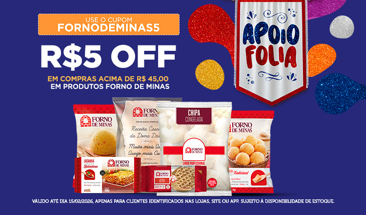 cupom forno de minas 15/2